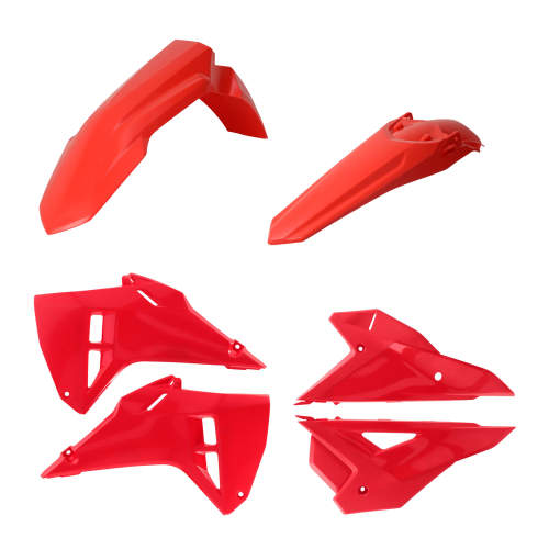 Acerbis - Acerbis Plastic Kit - Red - 2985990227