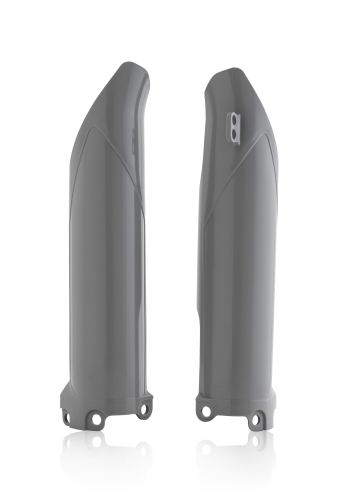Acerbis - Acerbis Lower Fork Cover Set - Gray - 2982550011