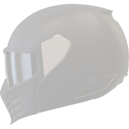 Icon - Icon Side Plate Kit for Elsinore Helmet - Rubatone White - 0133-1663