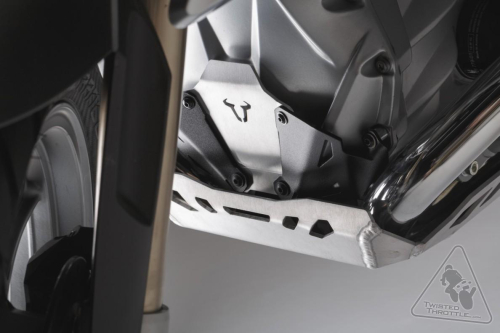 SW-MOTECH - SW-MOTECH Front Skid Plate Extension Engine Guard for BMW R1200GS LC, R1200GS LC Adventure, R1200R/RS/RT - MSS.07.781.10100/B