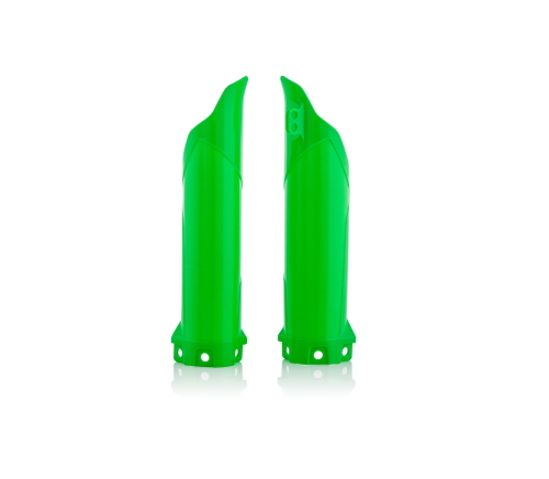 Acerbis - Acerbis Lower Fork Cover Set - Flo Green - 2374060235