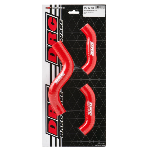 DRC - DRC Radiator Hose - Red - D47-02-730