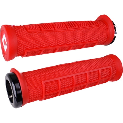 ODI - ODI E-MTB Lock-On Grip Elite Pro V2.1 - Red/Black - D33EPR-B