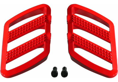 Show Chrome - Show Chrome Combat Floorboards - Driver - Red - 41-426RD
