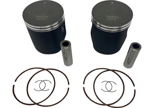 Wossner - Wossner Piston Kit - 81.84mm. - Hardcoat Anodized - 2 Stroke - K7069DA-2