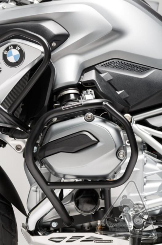 SW-MOTECH - SW-MOTECH Lower Crash Bars Engine Guards for BMW R1200GS LC - Black - SBL.07.783.10001/B