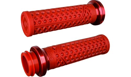 ODI - ODI Vans V-Twin Cable Lock-On Grips - Red - V31VHCWDR-R