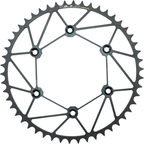 Dirt Tricks - Dirt Tricks Lightweight Steel Rear Sprocket - 44T - Black - KTM-44-D-B