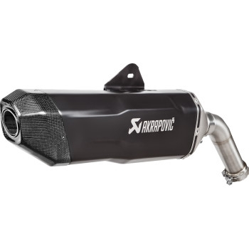 Akrapovic - Akrapovic Slip-On Line Exhaust - Black Titanium Muffler - S-B9SO3-HFBFCTBL