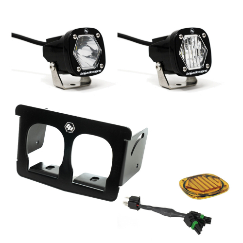 Baja Designs - Baja Designs Dual S1 LED Headlight Kit - 387006