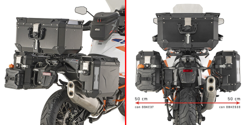 GIVI - GIVI PL One-fit Monokey Kit - PLOS7713CAM