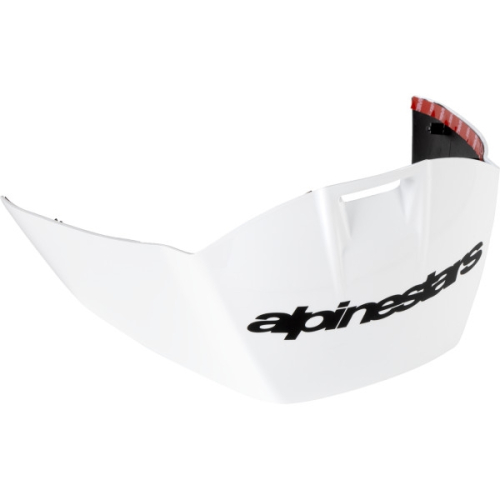 Alpinestars - Alpinestars Race Spoiler for Supertech R10 Helmet - Gloss White - 8951724-0217