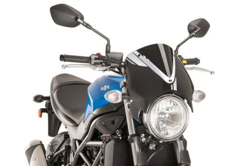 PUIG - PUIG Retro Visor - Matte Black Fairing - Black - 8926N