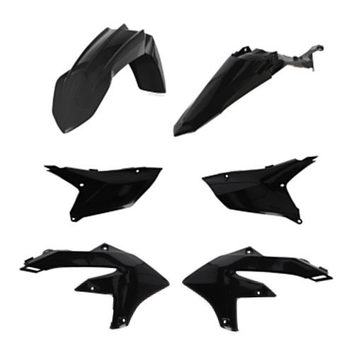 Acerbis - Acerbis Plastic Kit - Black - 2985970001