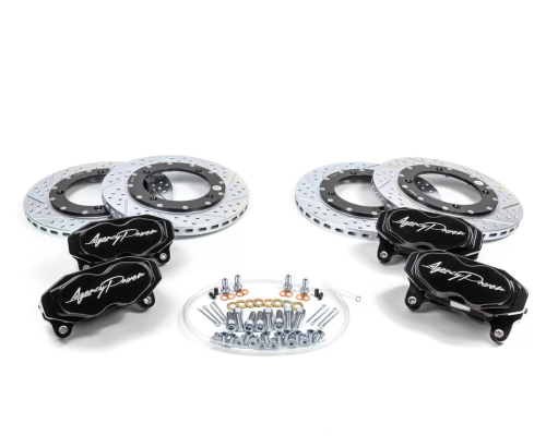 Agency Power - Agency Power Big Brake Kit - Black - AP-BRP-X3-460-BLK