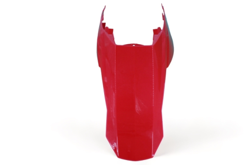 Polisport - Polisport Rear Fender with Side Panels - Red - 8550800005