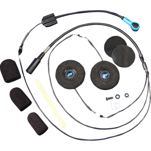 J&M - J&M Elite 801 Series Clamp-Less Helmet Speakers - 45mm - HS-ECLS801-LDC-XHO