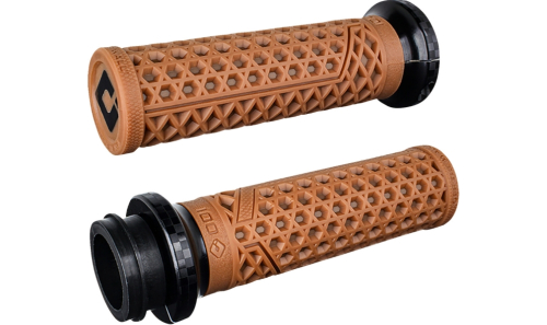ODI - ODI Vans V-Twin Cable Lock-On Grips - Gum/Black - V31VHCWGR-BC