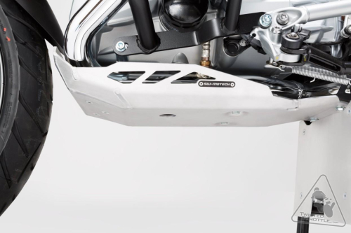 SW-MOTECH - SW-MOTECH Aluminum Engine Guard Skid Plate for BMW R1200GS LC & R1200GS LC Adventure - Silver - MSS.07.781.10001/S