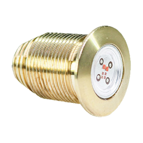 Bagger Nation - Bagger Nation Thunder Bolt Led Taillight - 16mm - Brass - BOLTS-TB-BA