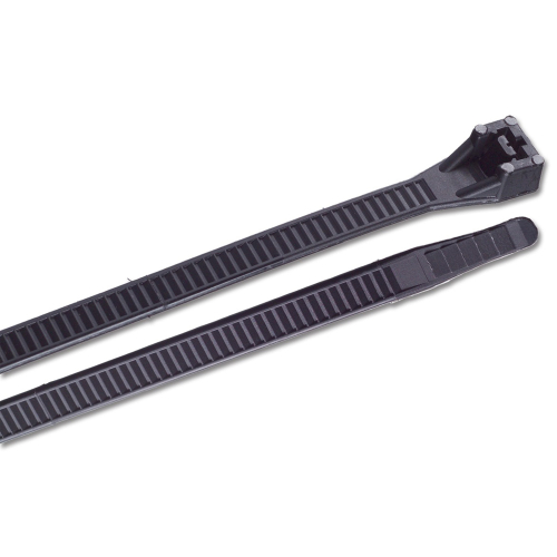 Ancor - Ancor 15" UV Black Heavy Duty Cable Zip Ties - 100 Pack
