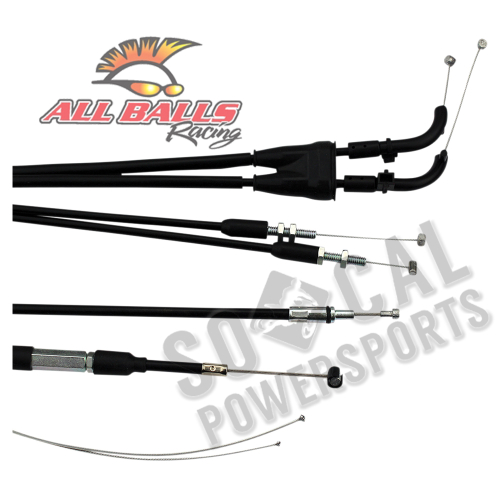 All Balls - All Balls Black Vinyl Throttle Cable - 45-1170