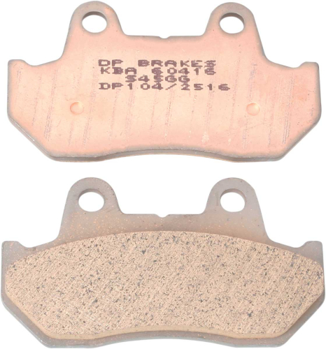 DP Brakes - DP Brakes Standard Sintered Metal Brake Pads - DP104