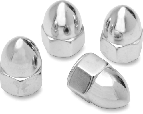 Drag Specialties - Drag Specialties Chrome Ware Acorn Nuts - 7/16in.-14 - MBP10902
