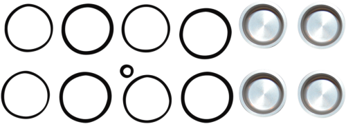 Cycle Craft - Cycle Craft 4-Piston Caliper and Seal Kit - 19257