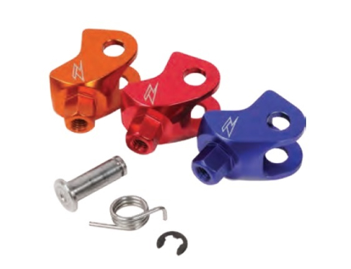 ZETA - ZETA Revolver Shift Lever Offset Tip Mount - Orange - ZE90-3913