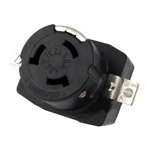 Marinco - Marinco 6369CR 125/250V 50Amp Wire Dockside Receptacle