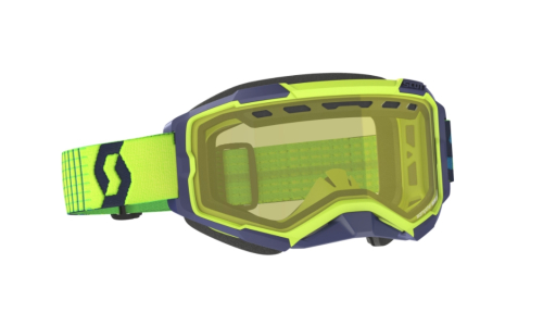 Scott USA - Scott USA Fury Snow Cross Google - 278605-1054029 - Blue/Yellow - OSFM