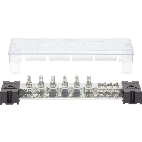 Blue Sea Systems - Blue Sea PowerBar 1000 - 12 3/8" Terminal Studs w/Cover