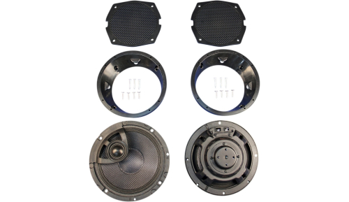 J&M - J&M ROKKER XRP 6.58in. Fairing Speaker Kit with Hi-Output PEI Tweeter - HC13-6582TW-XRP