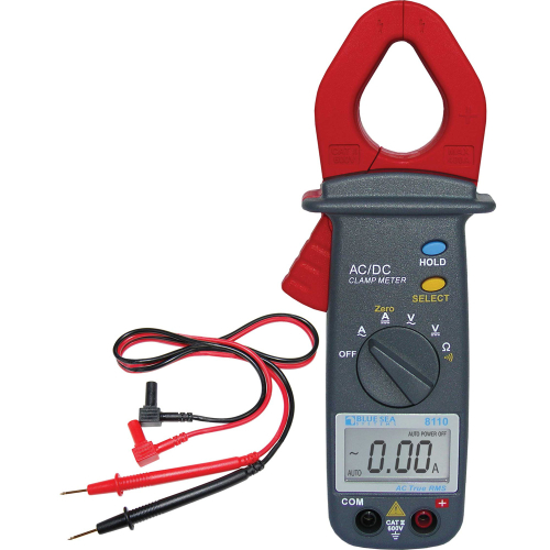 Blue Sea Systems - Blue Sea 8110 Mini Clamp Multimeter
