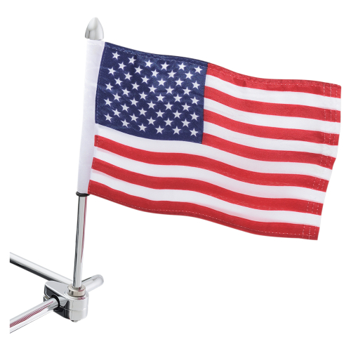 Show Chrome - Show Chrome Flag Pole Mount - Acorn Finial - 4-248A