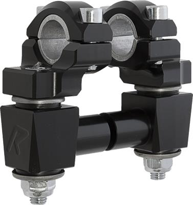 Rox Speed FX - Rox Speed FX Elite Series Anti-Vibration 2in. Pivot Risers - Black - 1R-AV2SEK
