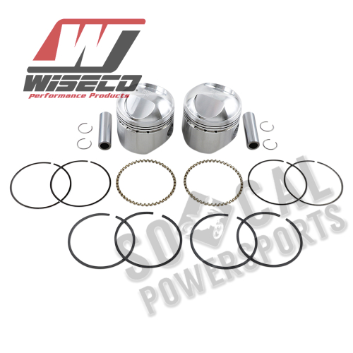 Wiseco - Wiseco K Piston Kit (74ci., Domed) - .040in. Oversize to 3.477in., 9:1 Compression - K1609