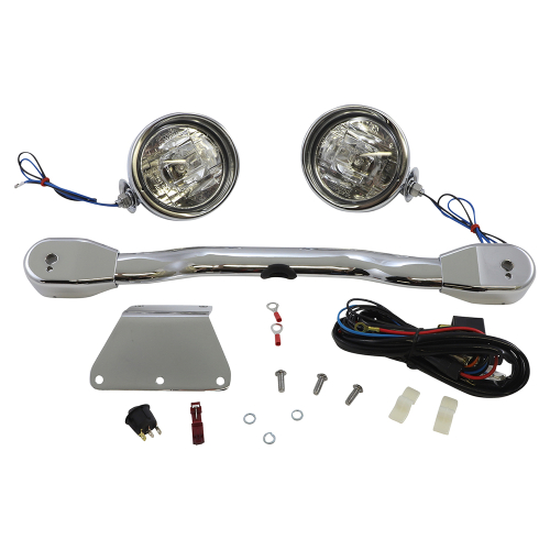 Show Chrome - Show Chrome Elliptical Driving Light Kit - 3 1/2in. Diameter - 63-314