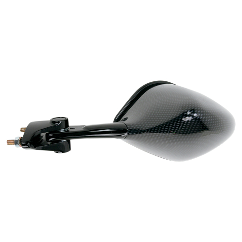 Emgo - Emgo OEM Replacement Mirror - Carbon Fiber - Left - 20-43054