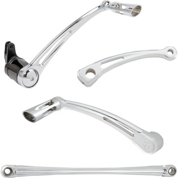 Arlen Ness - Arlen Ness Deep Cut Foot Control Kit - Chrome - 420-109