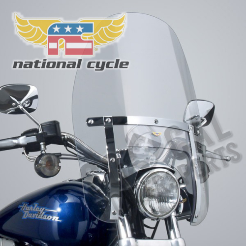 National Cycle - National Cycle Custom Heavy Duty Windshield - N2220