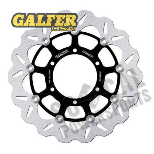 Galfer Brakes - Galfer Brakes Standard Wave Brake Rotor - DF358CW