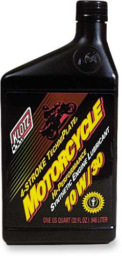 Klotz Oil - Klotz Oil Techniplate Synthetic 4T Oil - 10W30 - 1qt. - KL-830