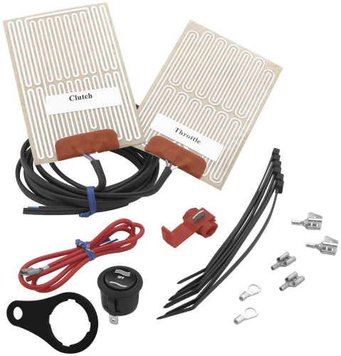 Symtec - Symtec Heat Demon External Handlebar Warmer Kit with Round Rocker Switch - 210019RR