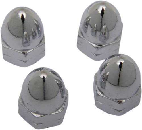 Drag Specialties - Drag Specialties Chrome Ware Acorn Nuts - 8mm - MBP1208