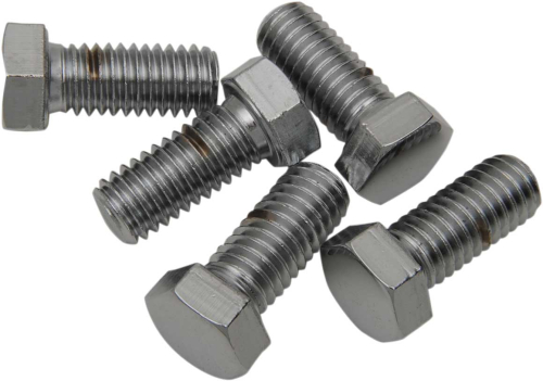 Drag Specialties - Drag Specialties Coarse-Thread Hex-Head Bolts - 7/16in.-14 x 1 1/4in. - MPB719