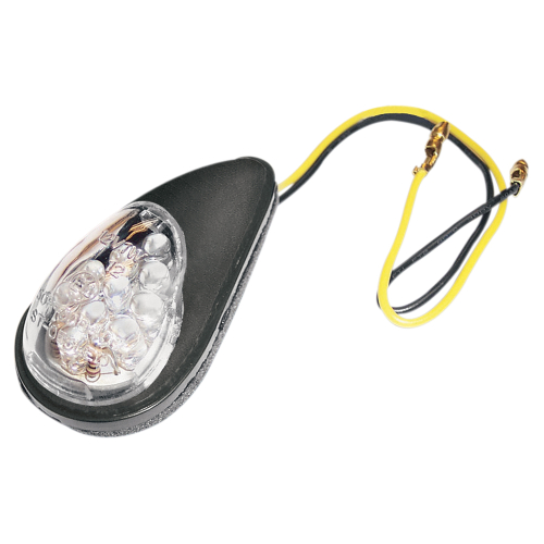 K&S Technologies - K&S Technologies LED Ultra Mini Flush Mount Marker Lights - Black Body - 25-8950
