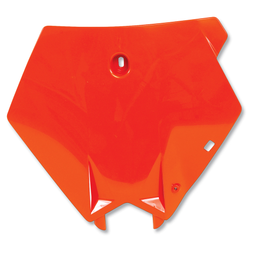 Acerbis - Acerbis Front Number Plate - Orange - 2070930237