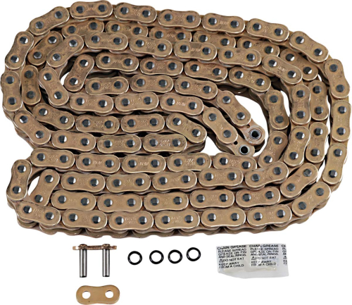 EK Chain - EK Chain 525 ZVX3 Series ZX-Ring Chain - 160 Links - Gold - 525ZVX3-160G
